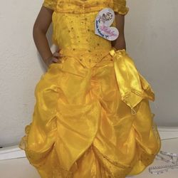 Princess Belle Dress Costume