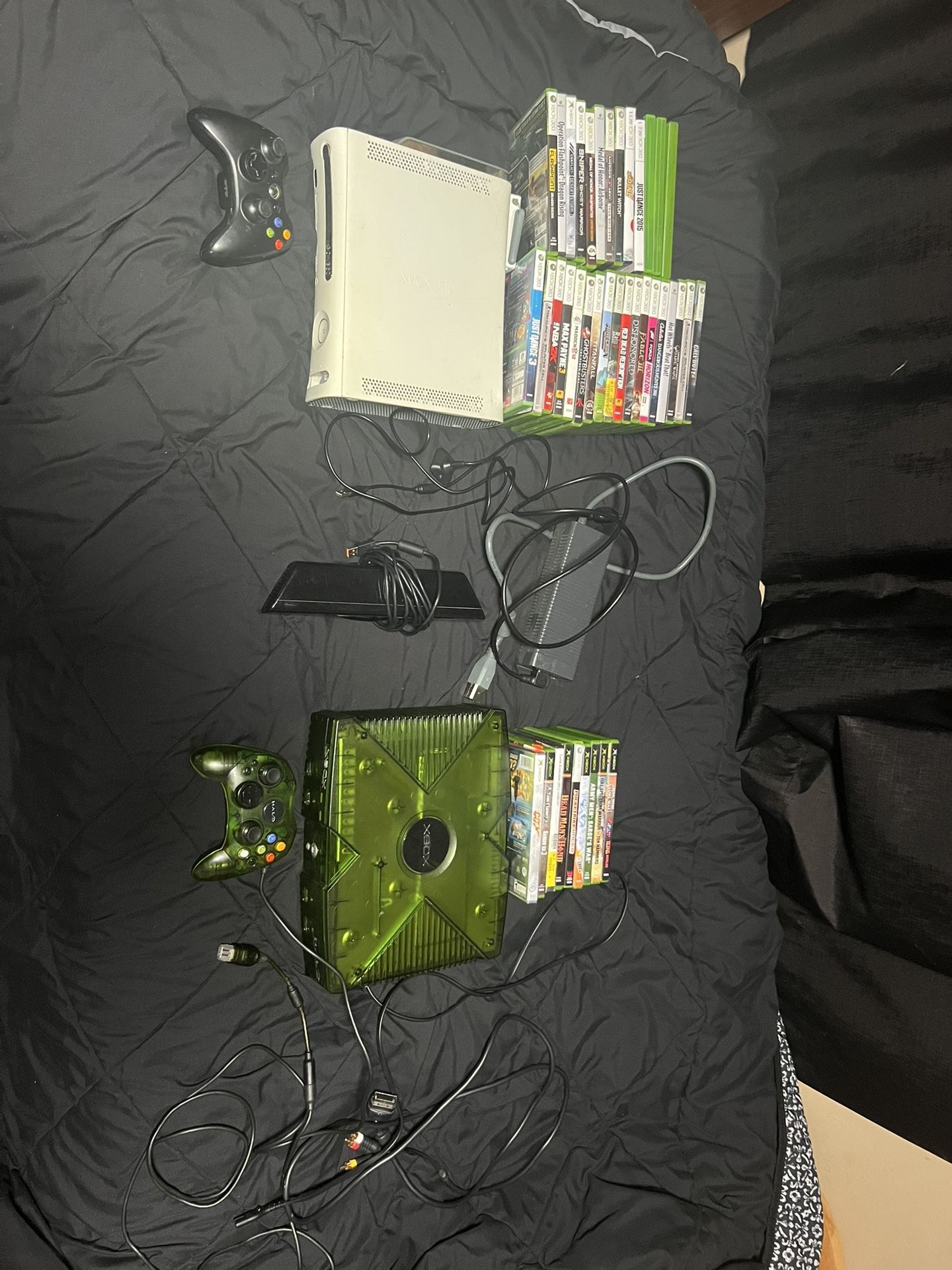 OG Halo Xbox & Phat 360 Lot