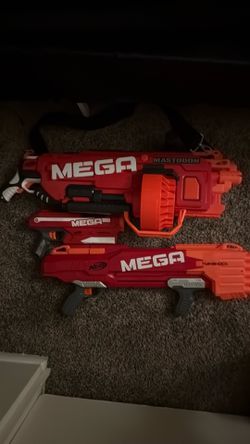 Mega Nerf Guns Bundle Batteries & Bullets Included
