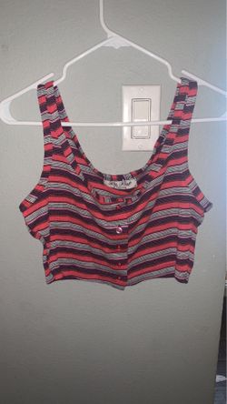Stripped crop top