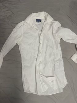 Apt. 9 White Button-Down Dress Shirt