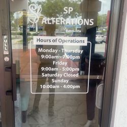 SP Alterations 