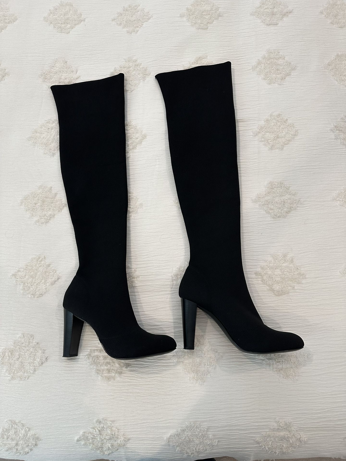 Charles By Charles David Simone Stretch Knit Boot - Size 8