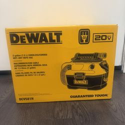 DEWALT 20V MAX 2 Gal. Cordless/Corded Wet/Dry Vacuum