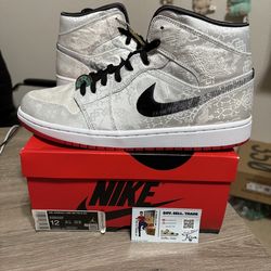 Size 12 - Air Jordan 1 Mid SE Fearless Edison Chen Clot