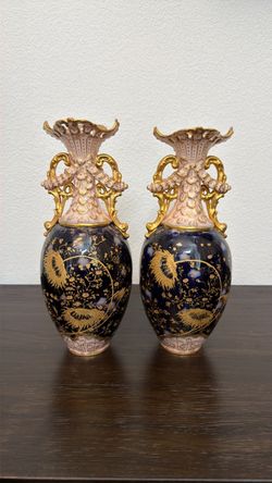 Early 20th century German vases