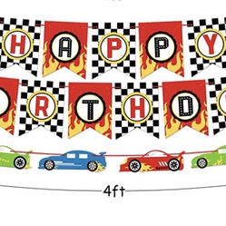 Race Car Birthday Decorations 