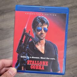 Cobra Blu Ray Movie Stallone Shout Factory 