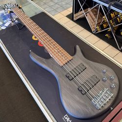 Ibanez GSR206 Transparent Gray Flat 6-String Electric Bass NEW!