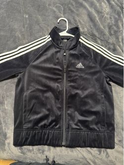 Adidas black velvet soft touch crystal adidas logo small