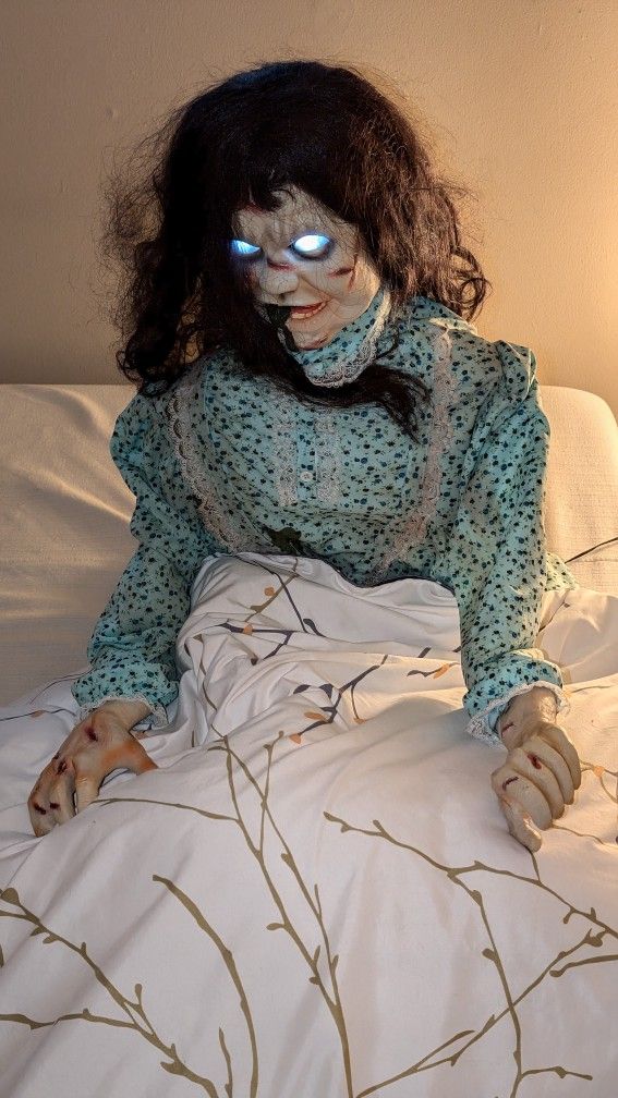 Spirit Halloween Exorcist Rising Regan Animatronic Halloween Prop