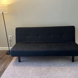 IKEA BALKARP Black Sofa