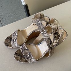 Jessica simpson Brand Wedge 3”  Size 7