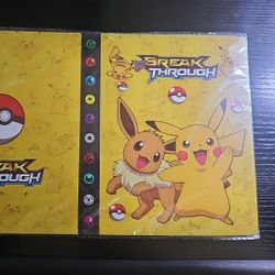 Pokemon Collection Card Book, Pokemon Card Collection Book, Pikachu Card Storage