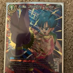 Bulma Unyielding Courage DBS Trading Card