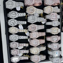 Iced out watches