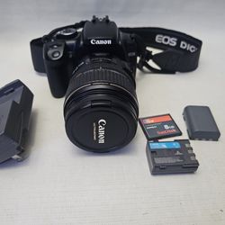 Canon Rebel XTi Camera w 17-85mm lens