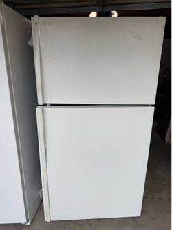 Full size GE Profile refrigerator freezer