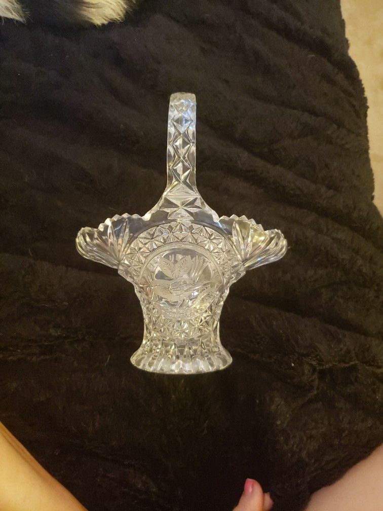 Classy Vintage decorative glass Flower Vase