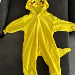 Pikachu Kids Costume - 2 For $20
