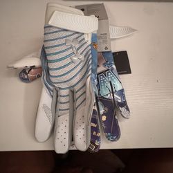 Under Armour UA Blur Football Gloves “Don’t Fold” Special Edition – Size Large