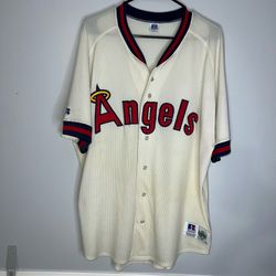 California Angels Jersey Mens 48 Russell Athletic Anaheim MLB Vintage Baseball