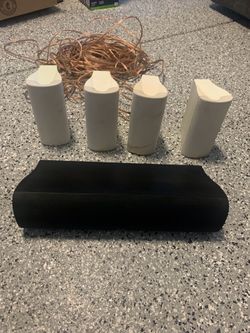 RCA center speaker and 4 surround speakers