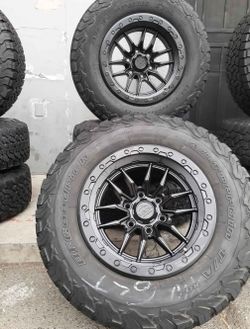 🔥 Brand New Set of Lock Off R 17x9 Rims + Tires (Set of 4) — In Excellent Condition 🔥
Includes all-terrain tires, ready for any road! 🛞🏁