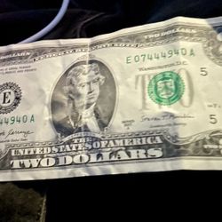 2 Dollar Bill