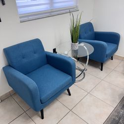Armchair Set / Blue