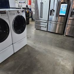 Blow Out Sale Certified Refurbished Gently Used Samsung GE Whirlpool LG Kenmore Electrolux Bosh Maytag Refrigerator Washer Dryer Stove Oven Stackable 