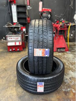 275/45/20 CONTINENTAL CROSS CONTACT (2 TIRES ONLY USED)
