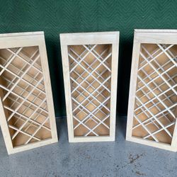 Lattice 14 Bottle Wine Rack Cabinets