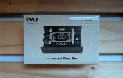 Pyle Premium Direct Injection Audio Box PDC21 - New In Box
