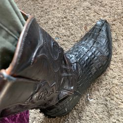 LOS ALTOS BOOTS WESTERN WEAR MADE IN MEXICO GENUINE CROCODILE SIZE 32(13)