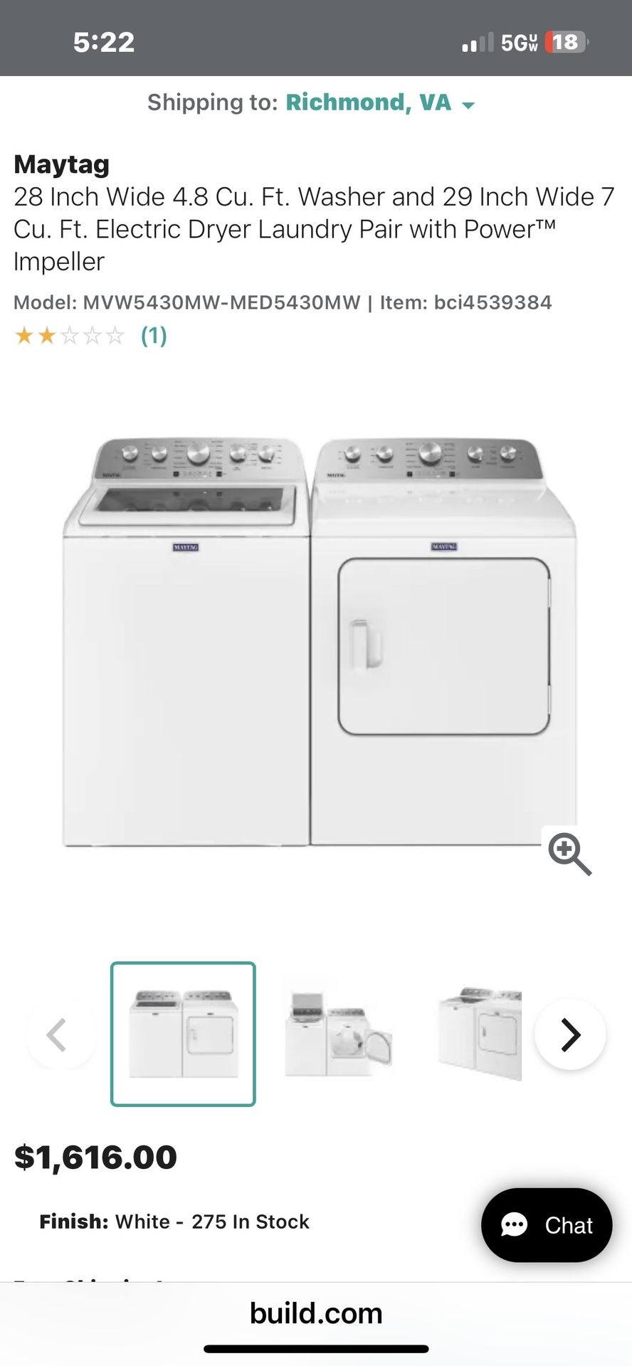 Whirlpool Washer And Dryer Set3,years Old