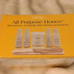 GiGi Wax All Purpose Honee Microwave Kit *Sealed*