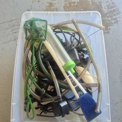 Box Of Fish Tank Crap