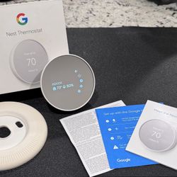 Nest Smart Thermostat – $50 (Like New)