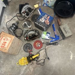 Power Tools & Misc Tool Bundle / 2 Circular Saws & More