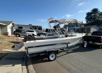 1982 Glasspar Deep-V , cutty-bow Runabout/Fisher, 75 hp Johnson 2stroke