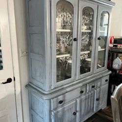  Wooden China Hutch