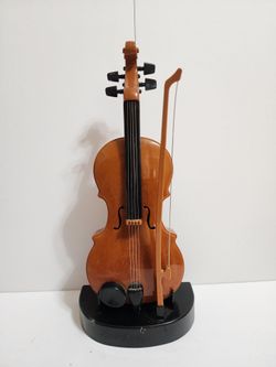 Carlisle 11" Rare Vintage Virtuoso Electronic Violin Toy - Plays 8 Songs & Free Play