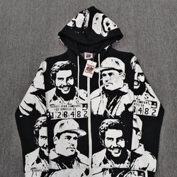 Asaali Zip Up Hoodie Oreo 