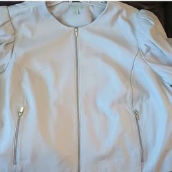 NEW  With Tags Woman Leather Jacket