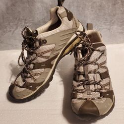 Merrell Performance Women's Hiking Sneaker Elephant/Pink Size 9½