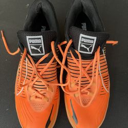 Puma Hoop Shoes Sz 12. Used But Still In Good Condition 