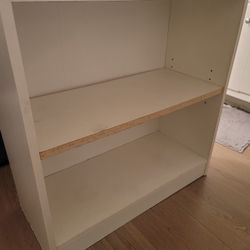 White Bookcase Shelf