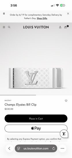 LV money clip
