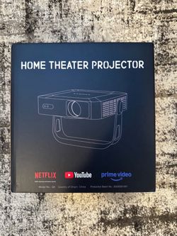 VOPLLS Q5 Smart Home Theater Projector (Native 1080P / 4K Support)